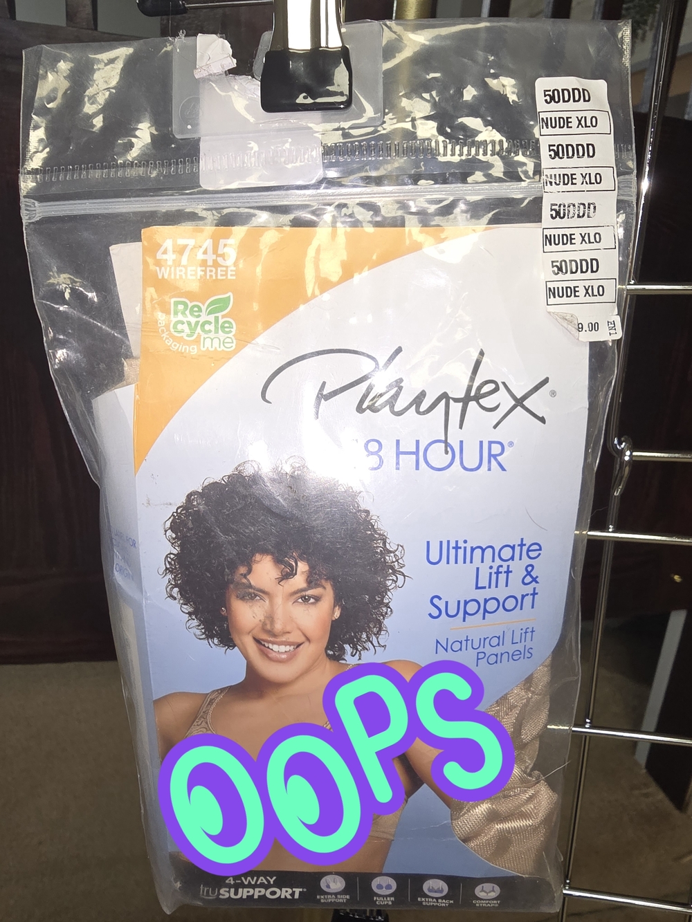 Playtex 18 Hour Bra in Nude